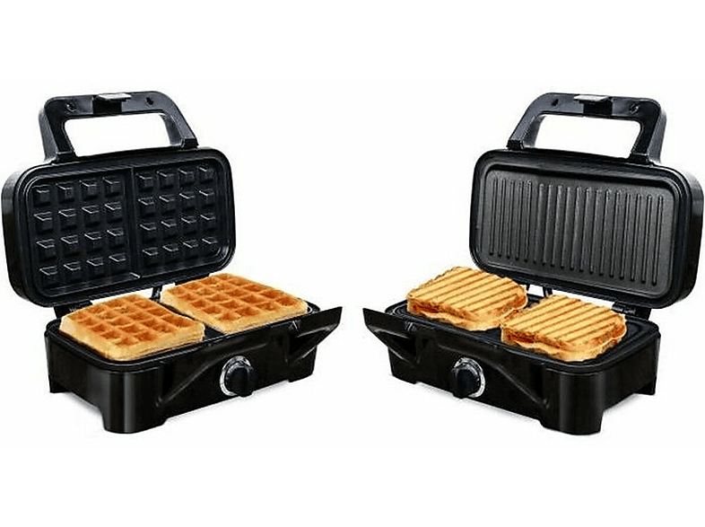 Günstigste Herausforderung! LITTLE BALANCE Schwarz Waffeleisen 8368 Speed\'n 1200 Mixt