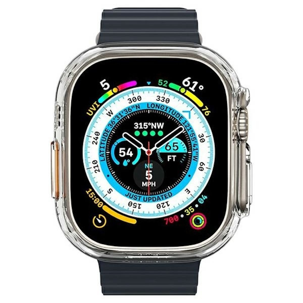SPIGEN Shockproof Design Hülle Watch 49mm) 2 Apple Hülle(für + Ultra Schutz Watch 1