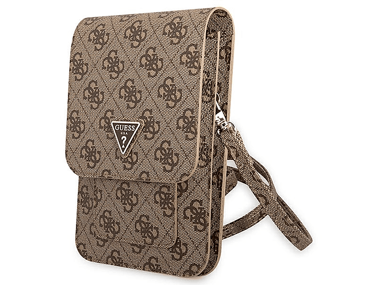 Cover, Universelle GUESS Universell, Umhängetasche, Torebka Braun Full Triangle Tasche,