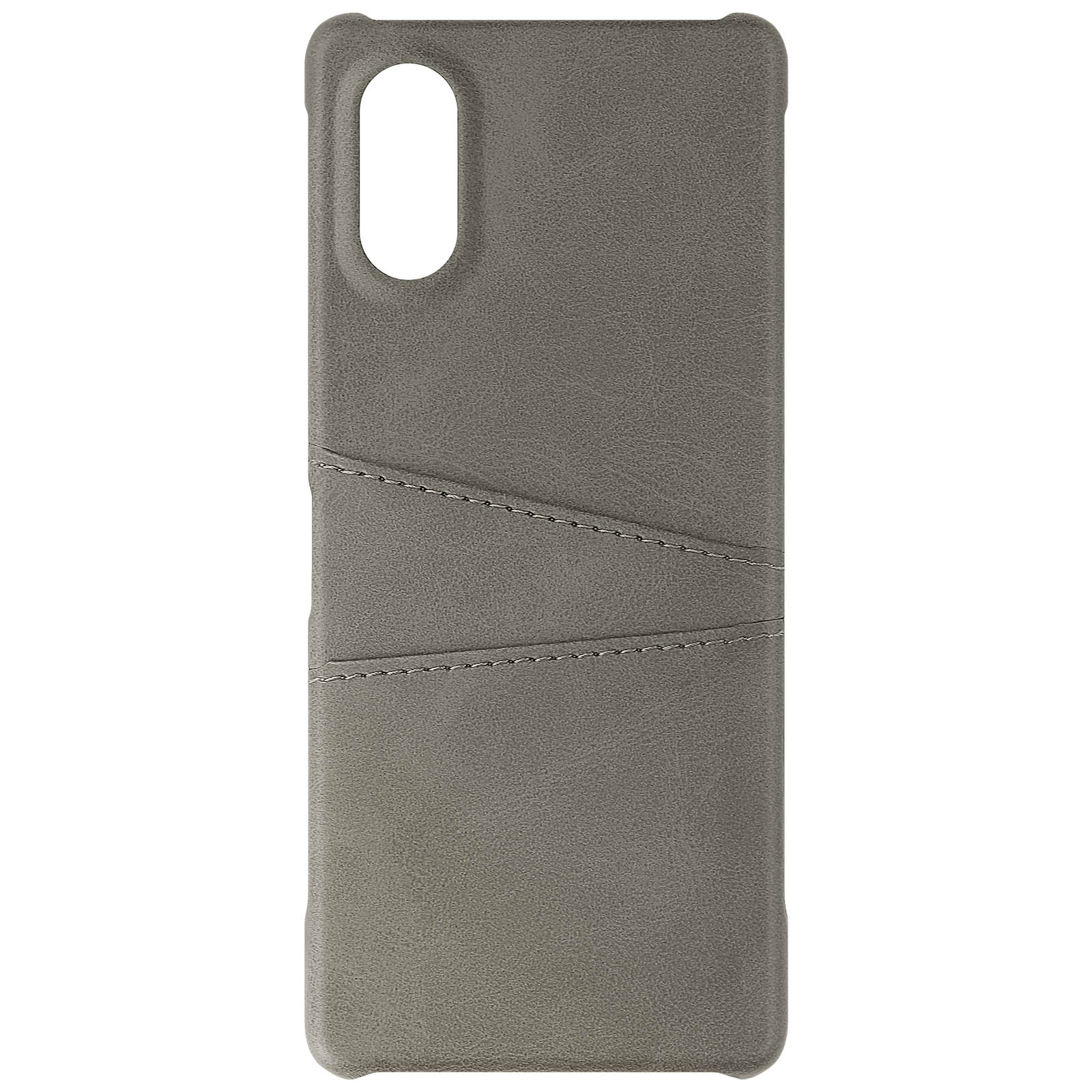 AVIZAR Pocket and Protect, Series, Kartenfächer zwei V, Sony, Grau Xperia 5 Backcover