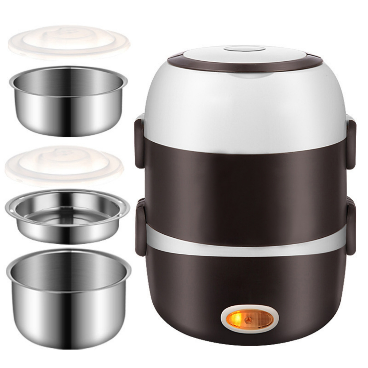 SHAOKE Lunchbox 2L Kompakt, Elektrische & Design smartes effizient Lunchbox