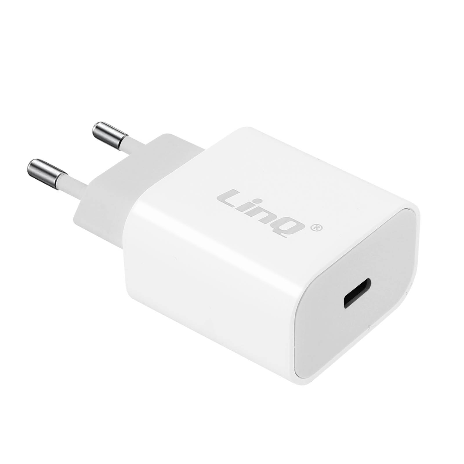 USB-C LINQ Netzteil, 3A Netzteile Weiß SM3S88 Universal, Wand-Ladegerät