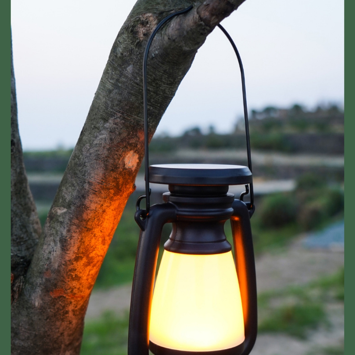 Stilvoll Vintage-Campinglampe SHAOKE Handleuchte leicht wasserdicht