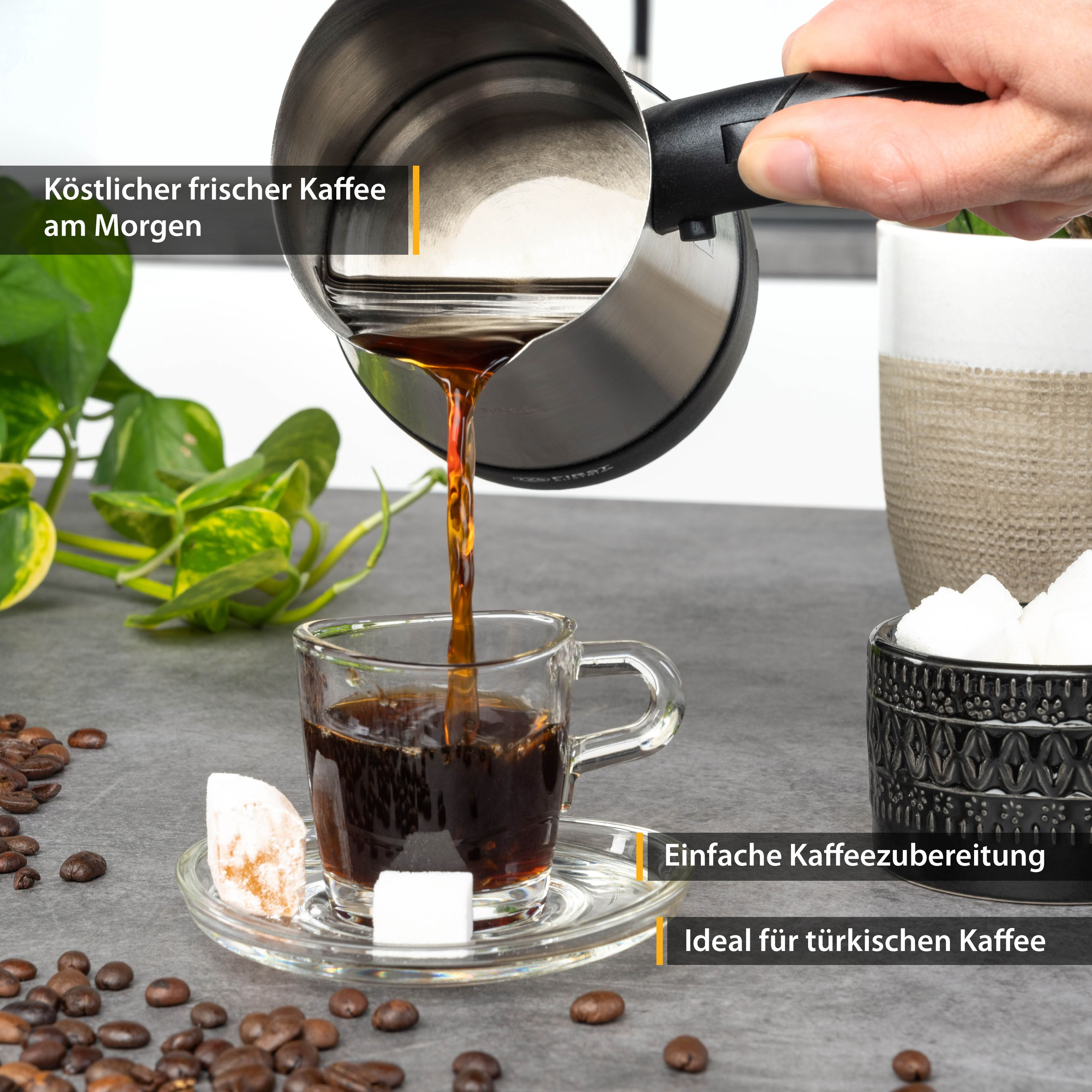 50 AUSTRIA Kaffeekocher FA-5450-5 FIRST TZS