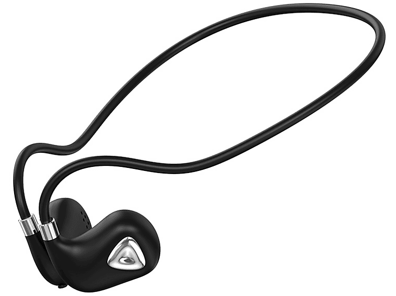 7Std Klarer Klang Schwarz In-ear Air-Conduction-Kopfhörer Kopfhörer IPX5 SHAOKE Wiedergabe,