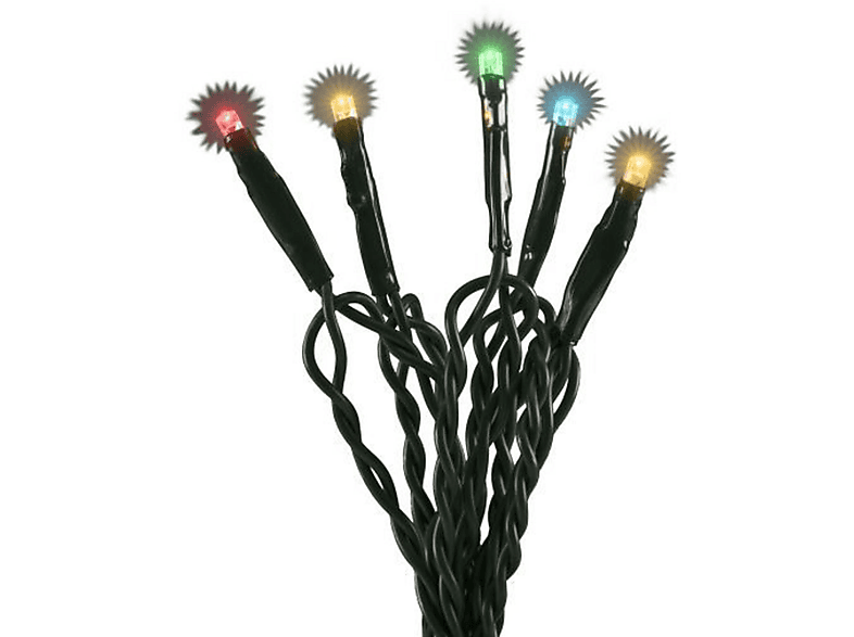 KONSTSMIDE 6354-520 MICRO LED LICHTERKETTE LED Mehrfarbig Dunkelgrün, Lichterkette