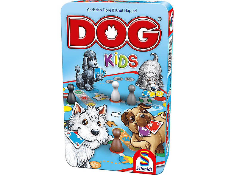 SCHMIDT SPIELE Bring-Mich-Mit-Spiel in Metalldose - DOG® Kids Gesellschaftsspiel nein