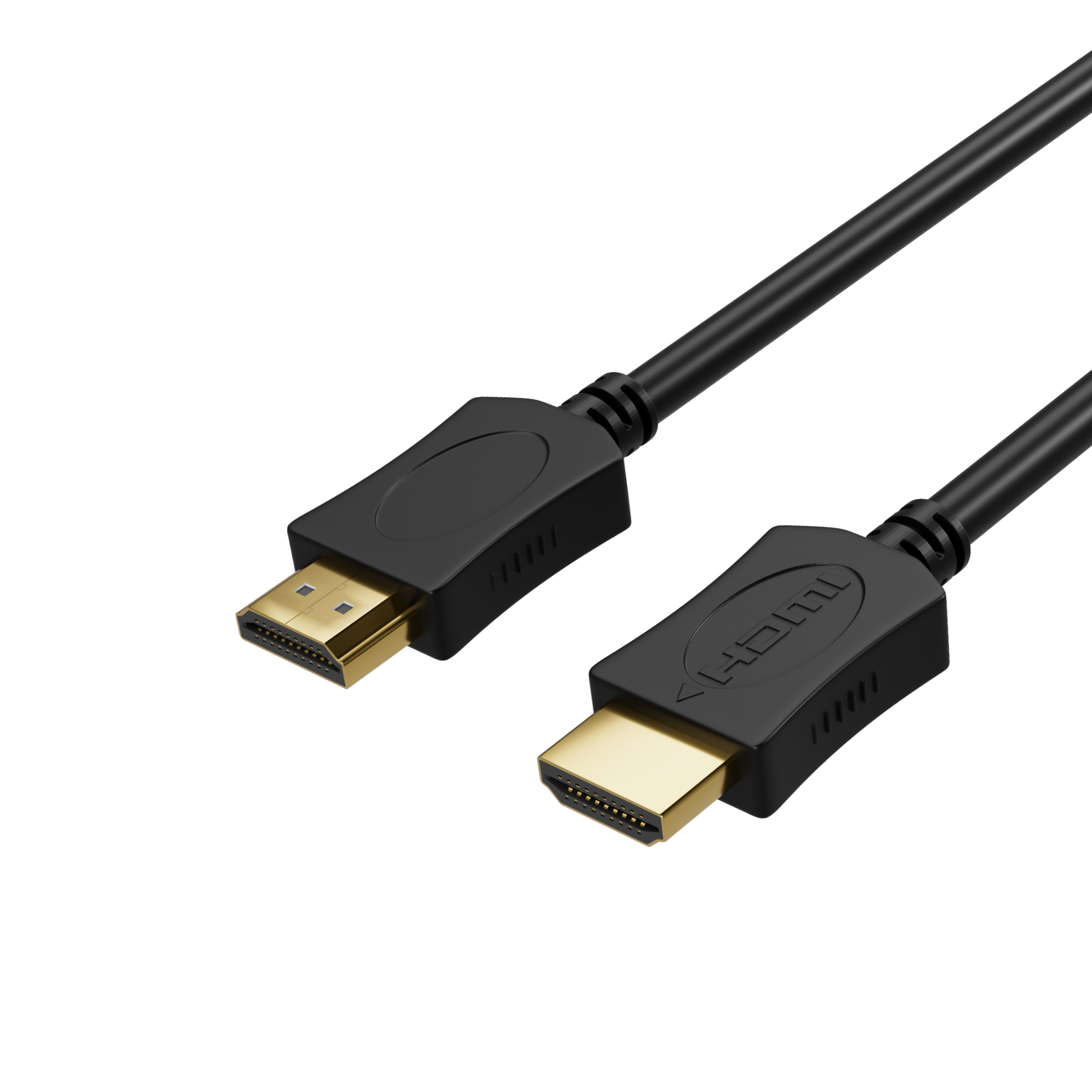 A-Stecker HDMI 1,5m OD6mm HDMI verg, Kabel HDMI A-Stecker KABELBUDE auf