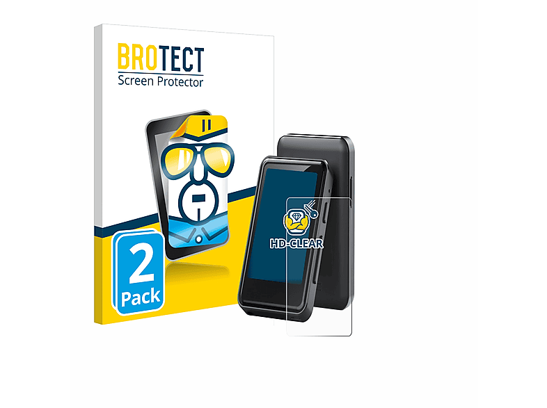 BROTECT 2x klare Schutzfolie(für Zooaoxo M900) | Schutzfolien & Schutzgläser