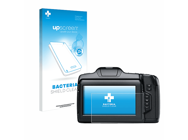 UPSCREEN antibakteriell klare 6K Schutzfolie(für G2) Cinema Camera Blackmagic Pocket