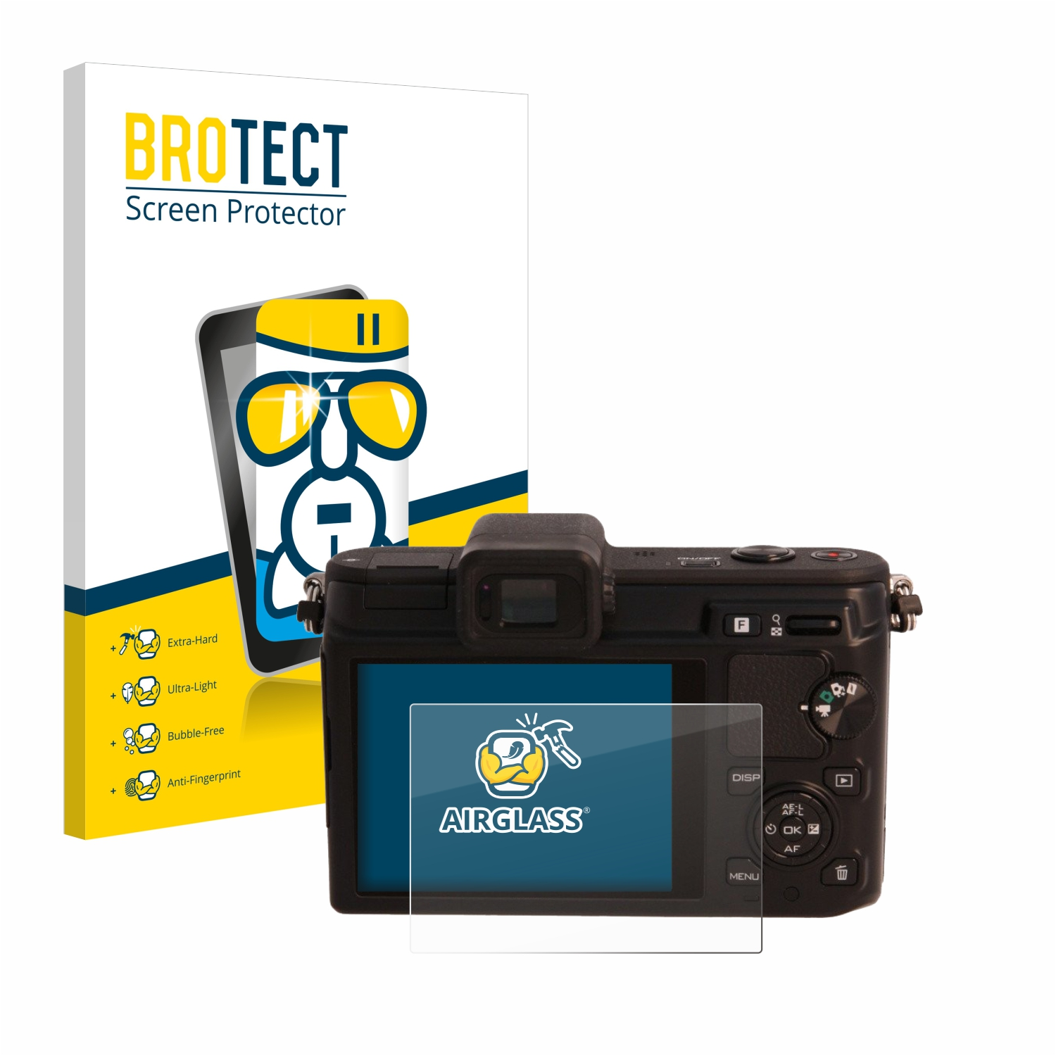 klare BROTECT Schutzfolie(für 1 V1) Airglass Nikon