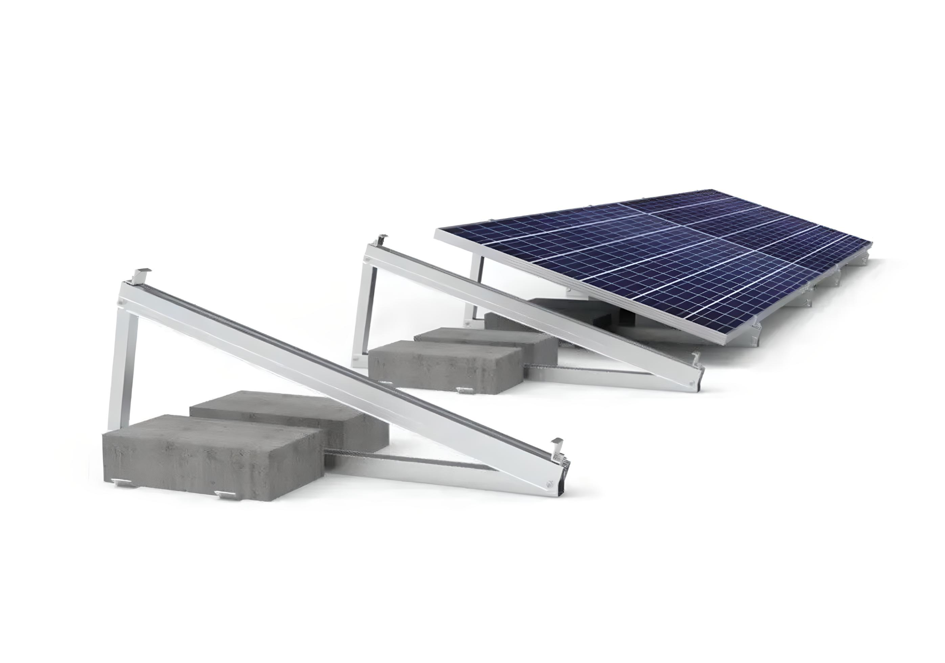 Balkon Dach Solarmodul Solar Halterungs-Set Befestigung TZIPower Halterung