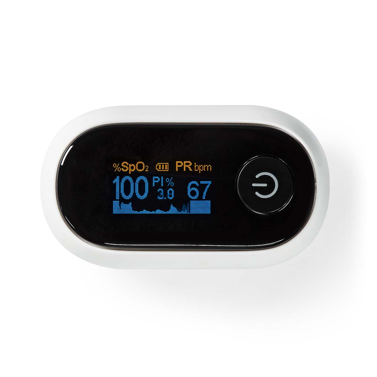Pulsoximeter SmartLife NEDIS BTHOX10WT