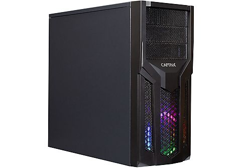 Gaming-PC  - Advanced Gaming R65-515 CAPTIVA, 5600G, 16 GB, 500 GB, GeForce RTX™ 3060, ohne Betriebssystem, schwarz