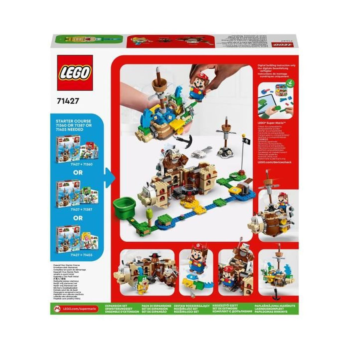 LEGO Montagespiel Living - & Mortons Home Erweiterungsset und Luftgaleeren Larry LEGO