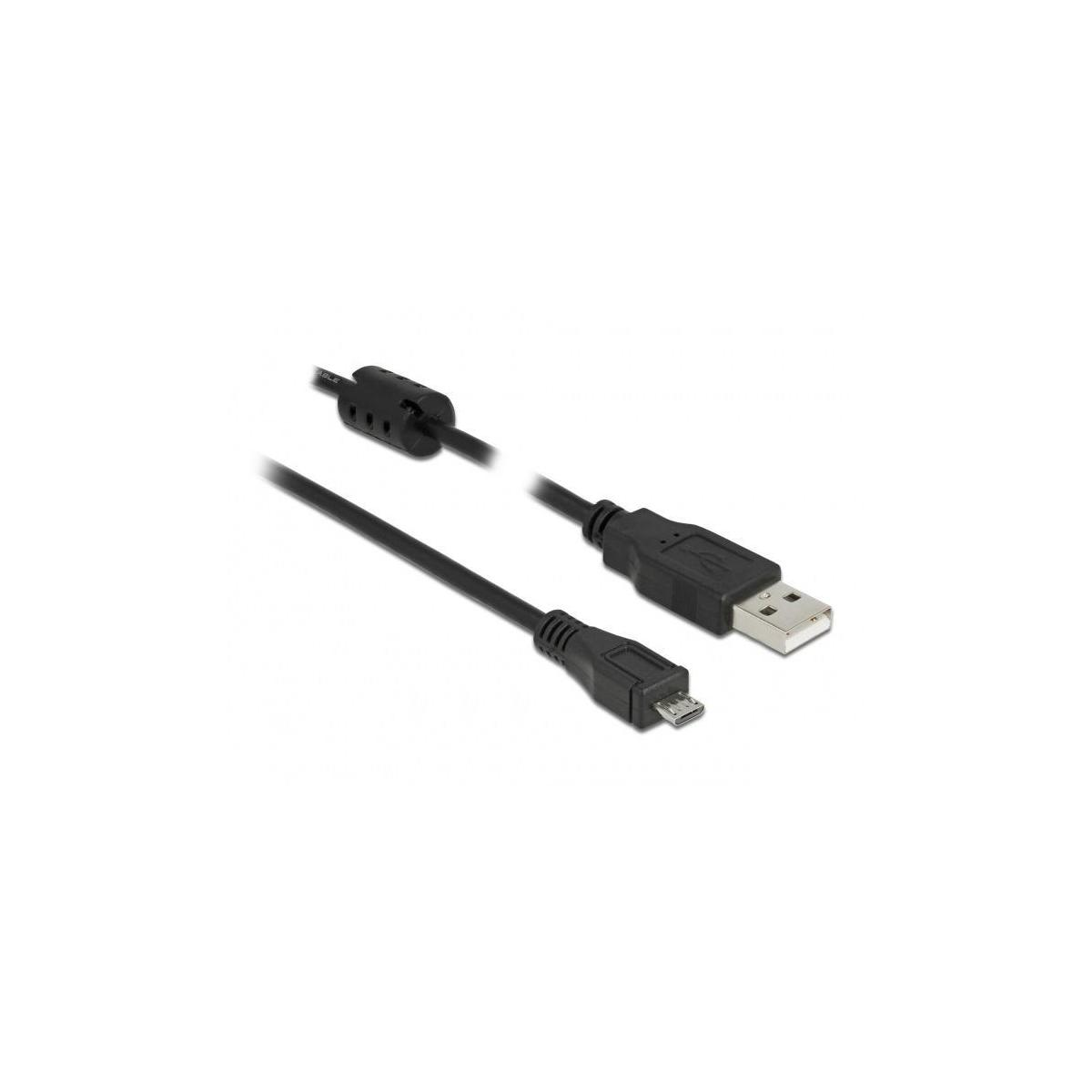 Schwarz USB DELOCK Kabel, 82299