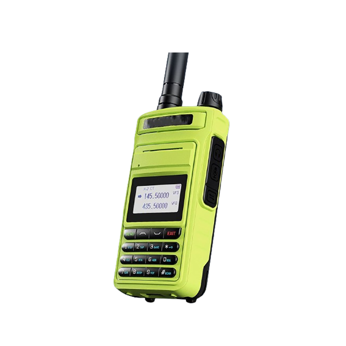 ENBAOXIN Grünes Handheld Walkie Talkie - Outdoor IPX4 Waterproof Dual Privatfunk Mobiler Grün Life High Standby Power, Dual Guard