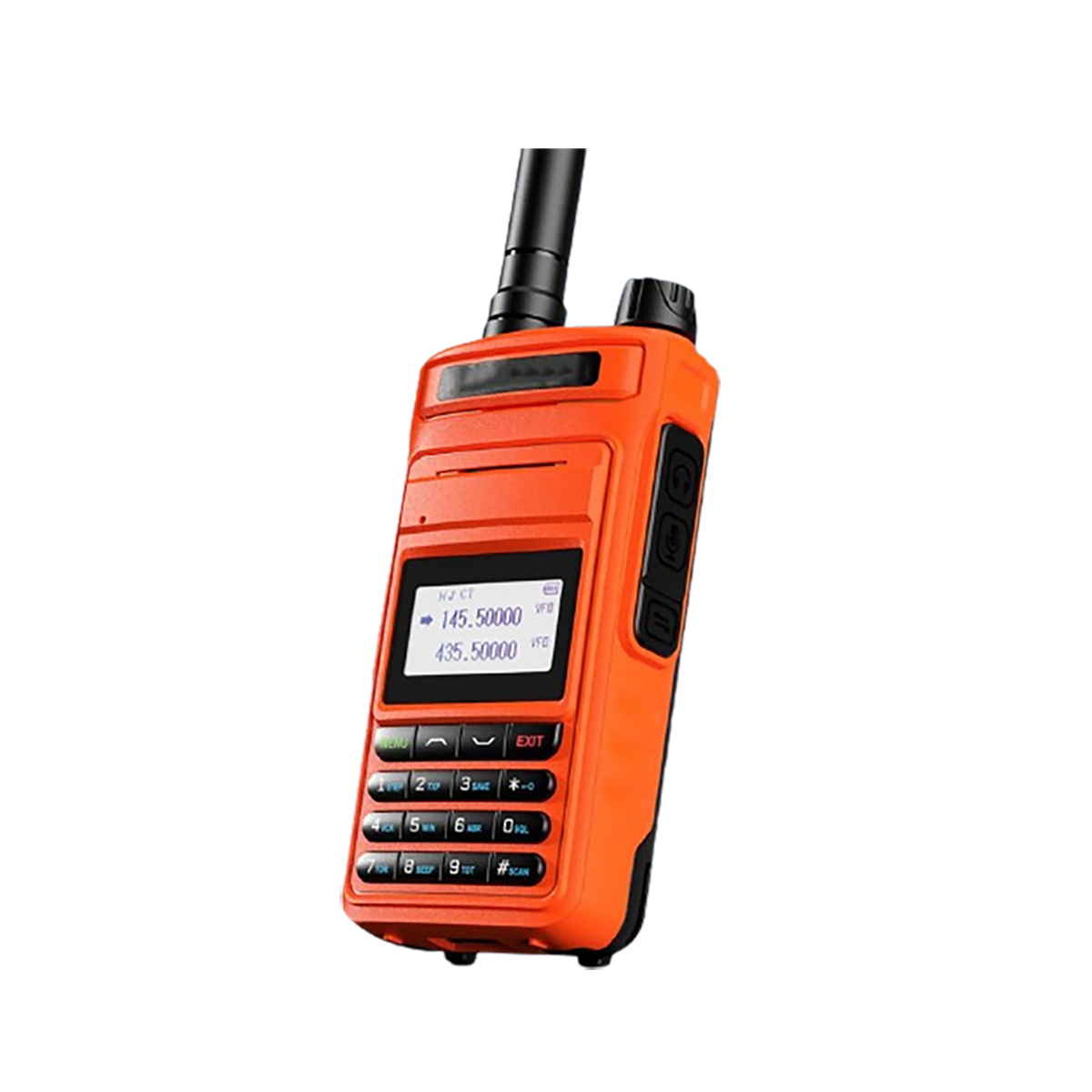 ENBAOXIN Orange Handheld IPX4 - Orange Walkie Power, Dual Standby Mobiler Guard, Talkie Waterproof High Dual Outdoor Privatfunk Life