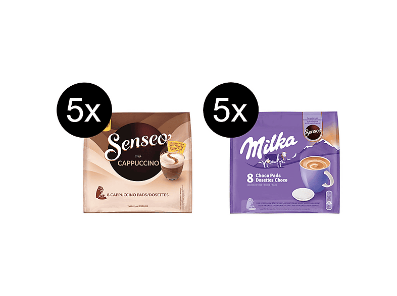 SENSEO Typ Cappuccino Choco 5 X 8 Getränke Kaffeepads (Senseo