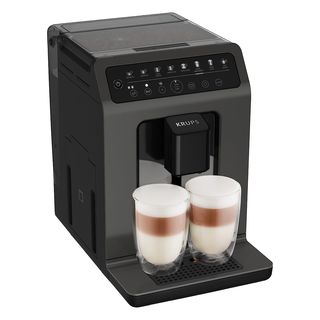 Cafetera superautomática - KRUPS 840737, 15,0 bar, 1450 W, 2 tazas, Negro
