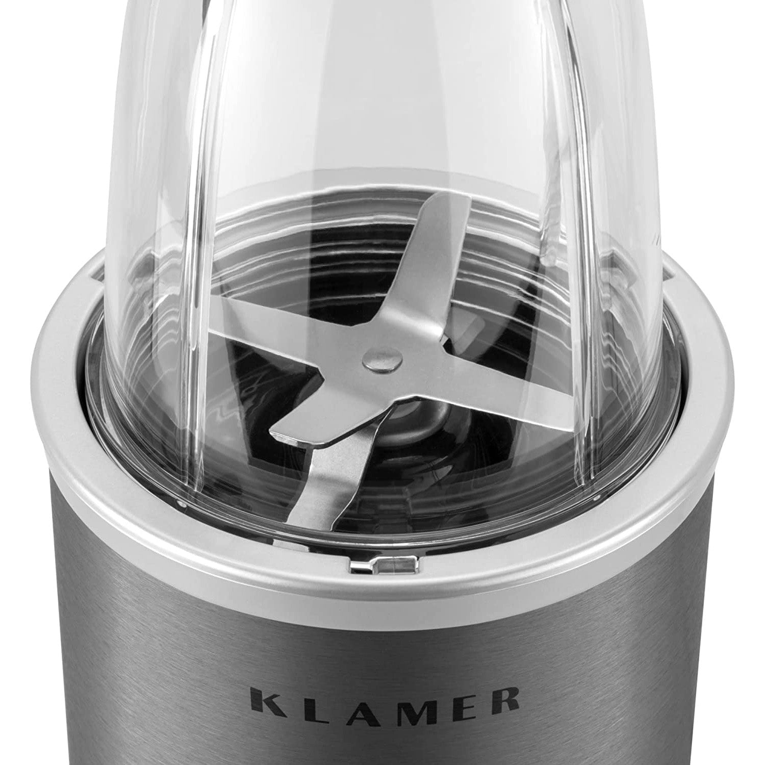 KLAMER Bullet Mixer Bullet Grau (1000 750 ml) Watt, Mixer