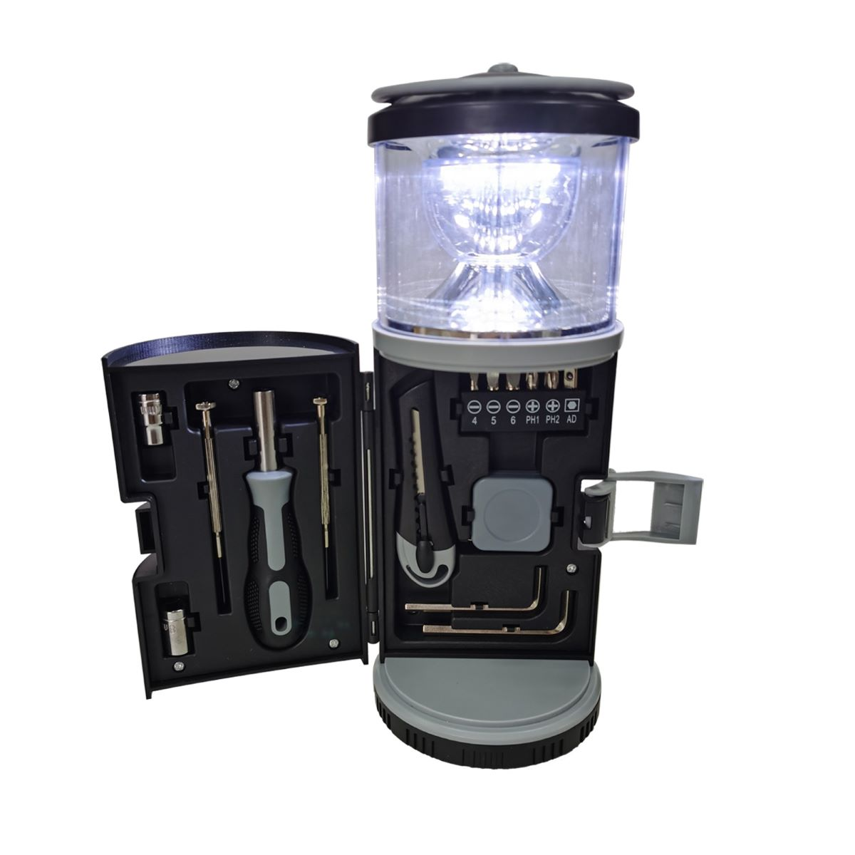 ENBAOXIN Camping Light Tool multifunktional, Müdigkeit handgetragen ohne Set Weiß Beleuchtungsanlage - Handleuchte, Eisenhaltig