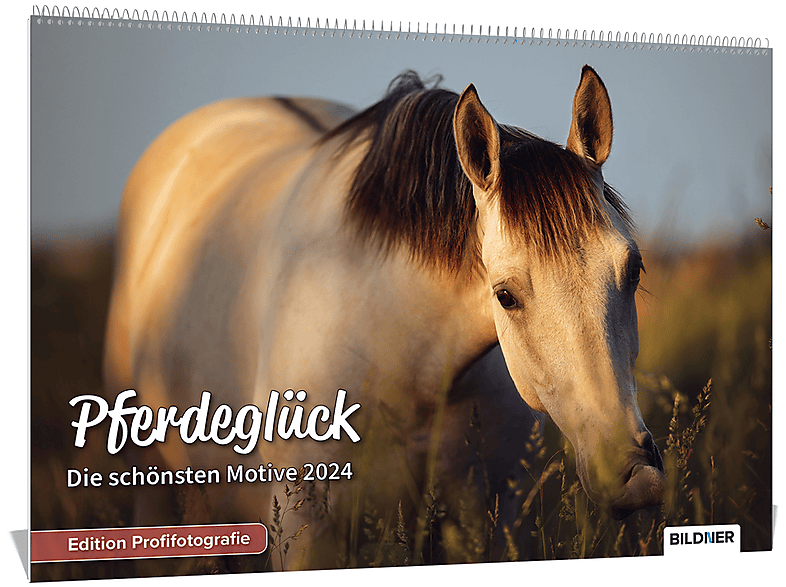 Kalender: Pferdeglück – Die schönsten Motive 2024 (Wandkalender)