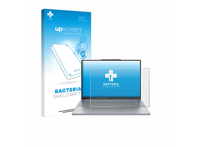 UPSCREEN antibakteriell entspiegelt matte Schutzfolie(für Lenovo Yoga Slim 7 Gen 8)