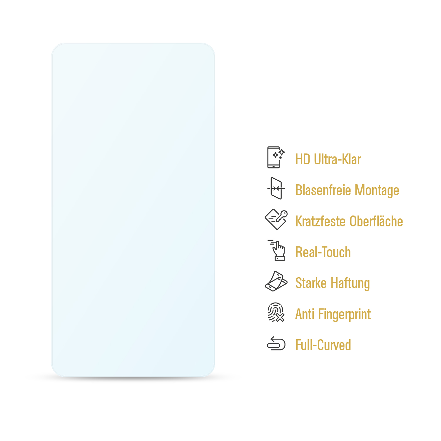 PROTECTORKING 3x Schutzglas KLAR 9H 1) Apple Panzernanoglas Mini iPad 3D Displayschutzfolie(für
