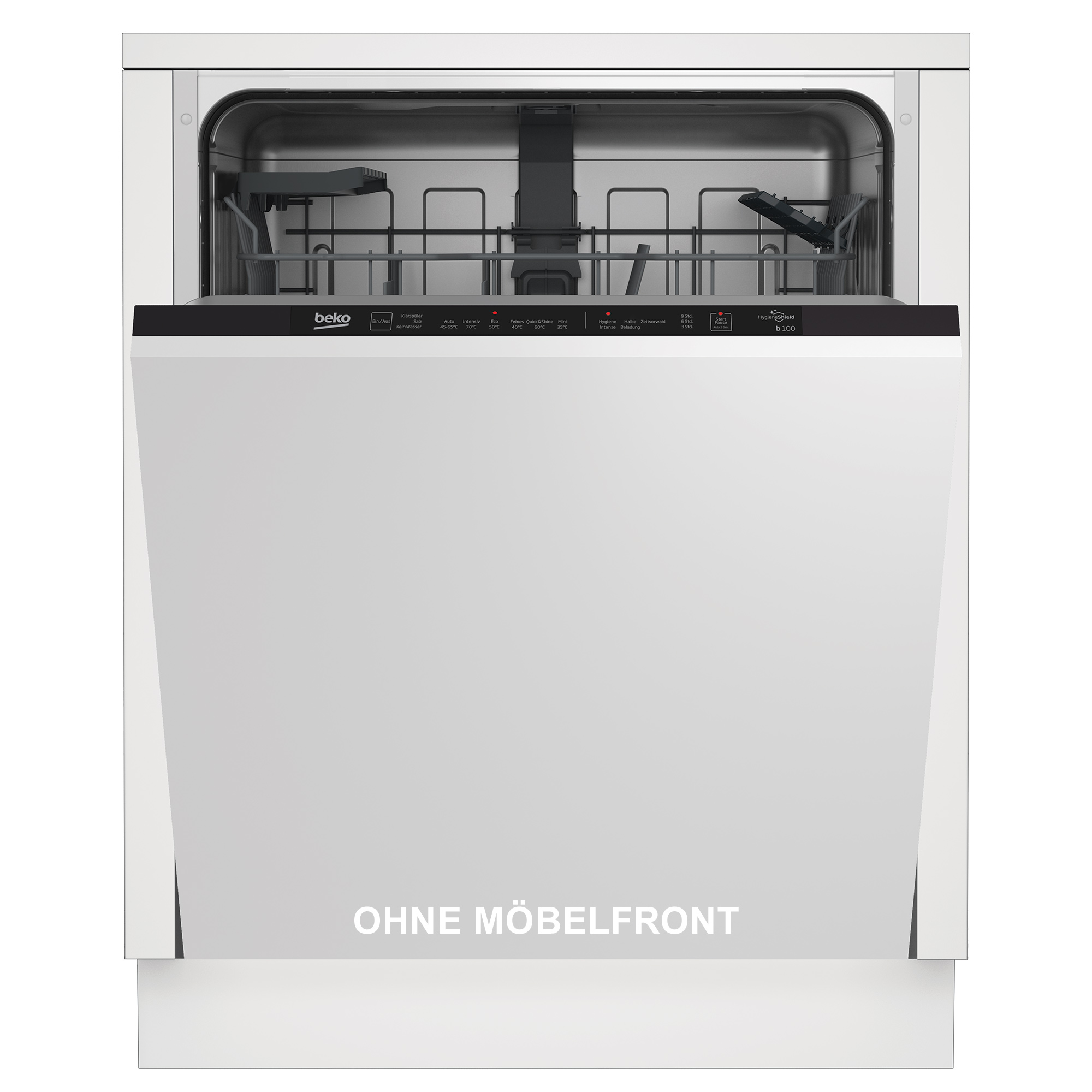BEKO BDIN16420 Geschirrspüler (vollintegrierbar (Besteckkorb, 598 mm breit, 49 dB(A), E)