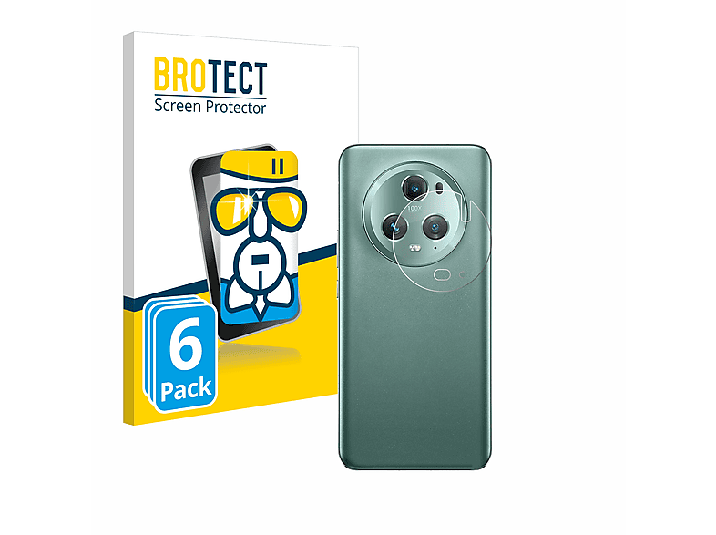 BROTECT 6x 5 Magic klare Pro) Honor Airglass Schutzfolie(für