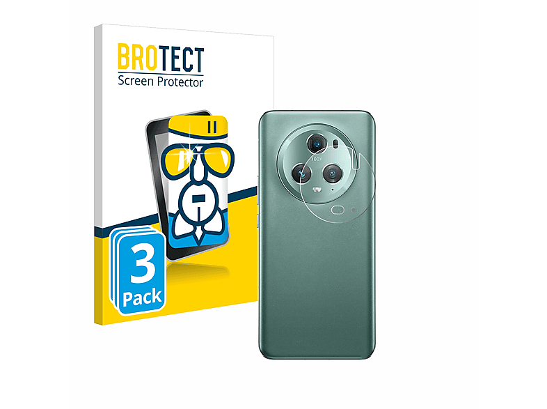BROTECT 3x Airglass klare Schutzfolie(für Honor Magic 5 Pro)