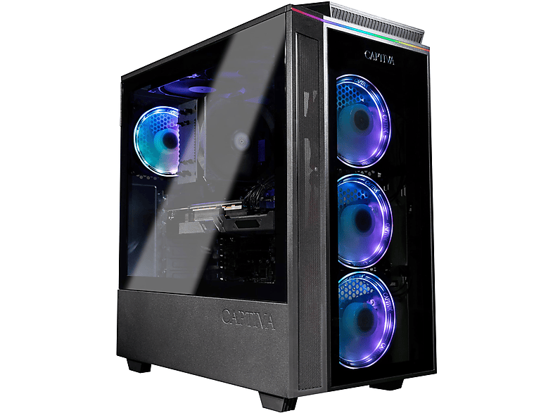 CAPTIVA Highend Gaming R77-450, Microsoft Windows 11 Home (64 Bit), Gaming-PC mit AMD Ryzen™ 7 Prozessor, 32 GB RAM, 1000 GB SSD, AMD Radeon™ RX 7700 XT, 12 GB