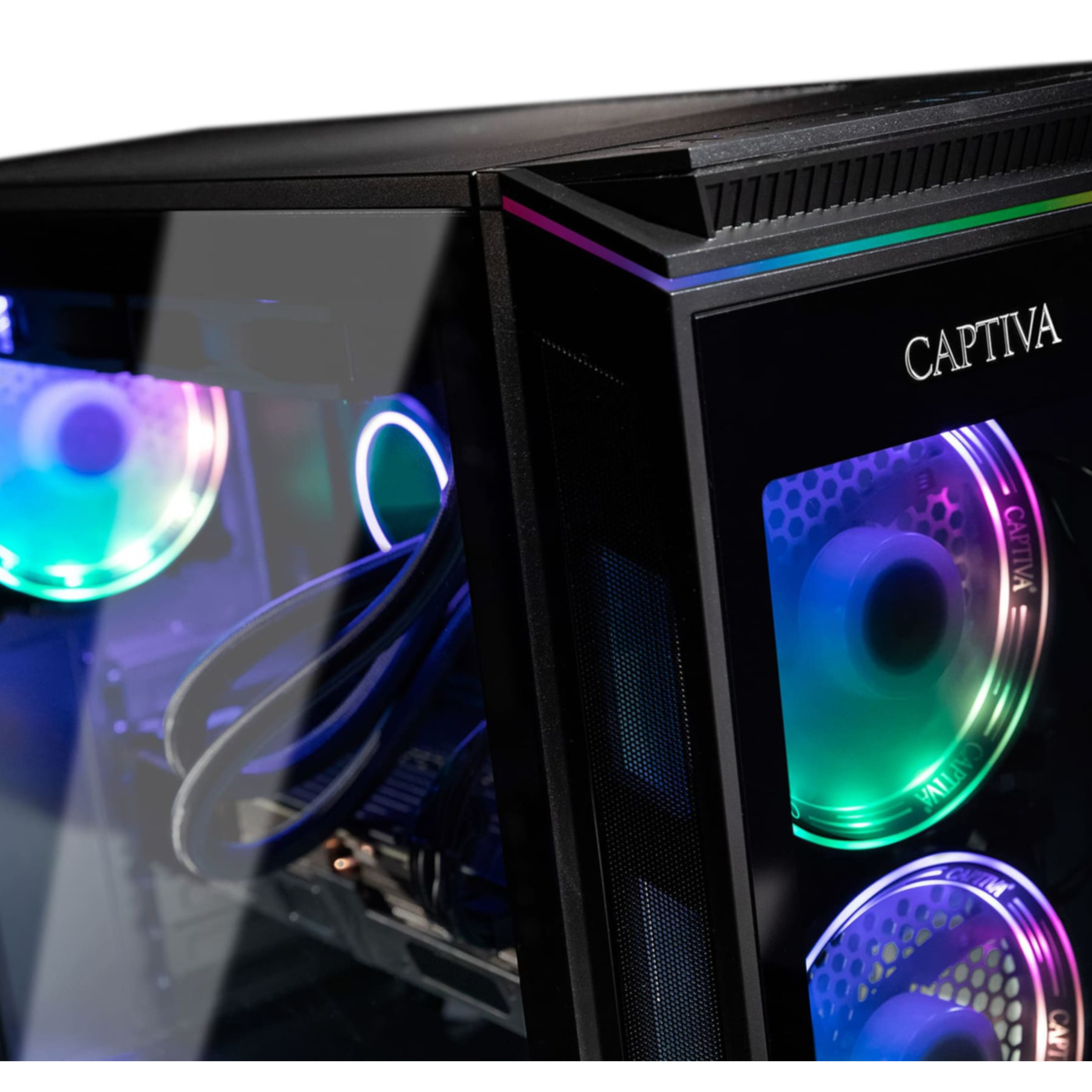 CAPTIVA Highend Gaming R73-693, Microsoft Bit), 1000 SSD, Gaming-PC Ryzen™ NVIDIA 11 64 7 12 mit RAM, GB GB GB Home Prozessor, RTX™ Windows 4070, (64 GeForce AMD