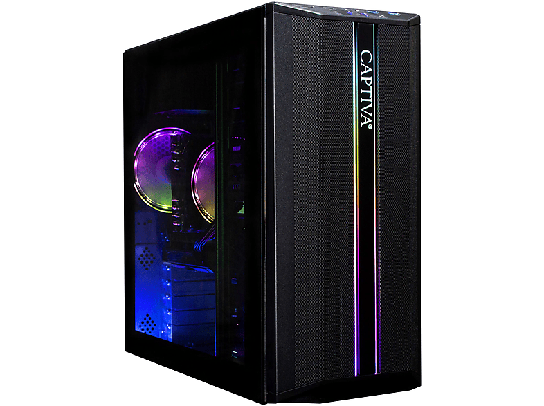 CAPTIVA Advanced Gaming I75-335, ohne Betriebssystem, Gaming-PC mit Intel® Core™ i7 Prozessor, 16 GB RAM, 500 GB SSD, NVIDIA GeForce RTX™ 4060, 8 GB