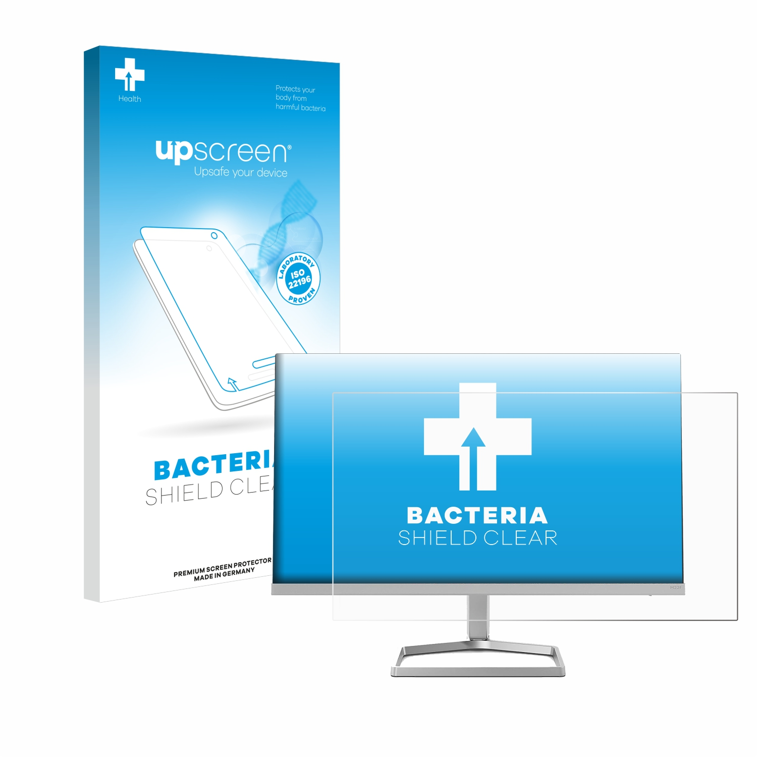 M22f) HP klare Schutzfolie(für UPSCREEN antibakteriell