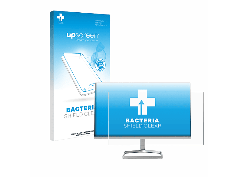 UPSCREEN antibakteriell klare Schutzfolie(für M22f) HP