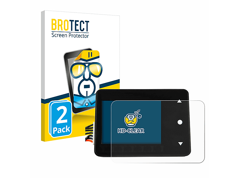 BROTECT 2x klare Schutzfolie(für Spektrum Smart Technology XBC100)