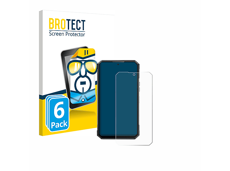 BROTECT 6x klare Oukitel Schutzfolie(für WP30 Pro)