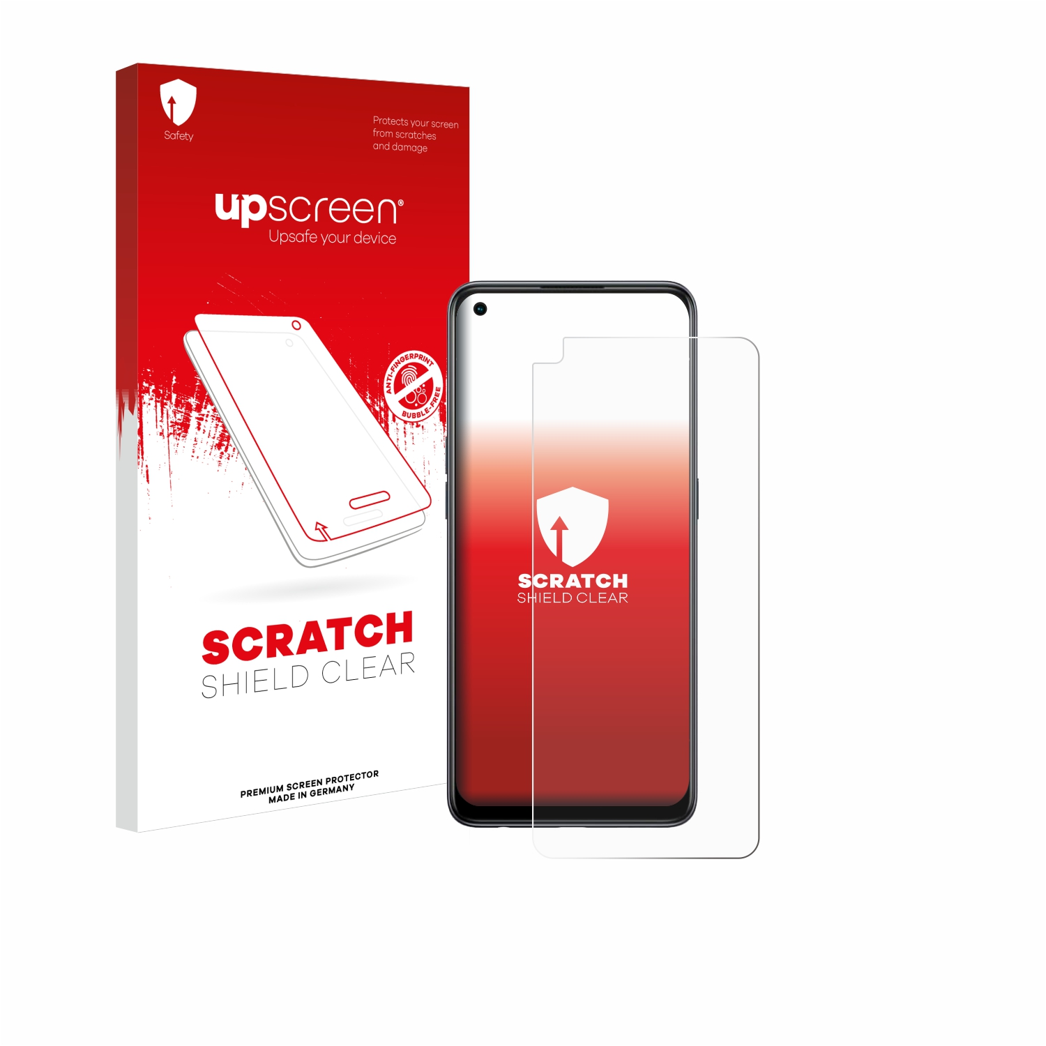 Schutzfolie(für Kratzschutz UPSCREEN 8T) Reno klare Oppo