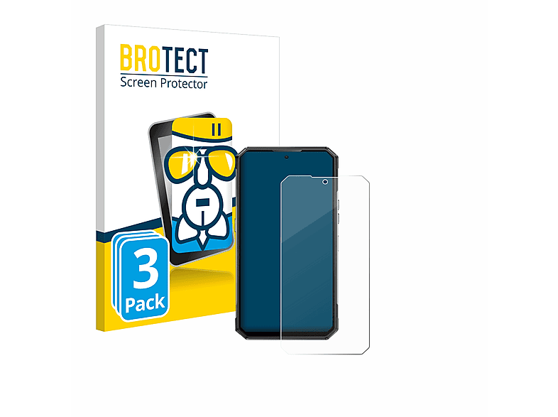 WP30 BROTECT 3x Airglass Schutzfolie(für klare Pro) Oukitel