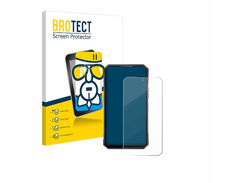 klare Pro) Oukitel BROTECT Schutzfolie(für Airglass WP30