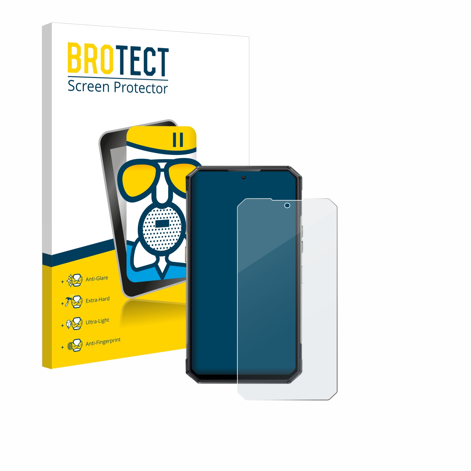 Airglass Oukitel WP30 Schutzfolie(für matte BROTECT Pro)