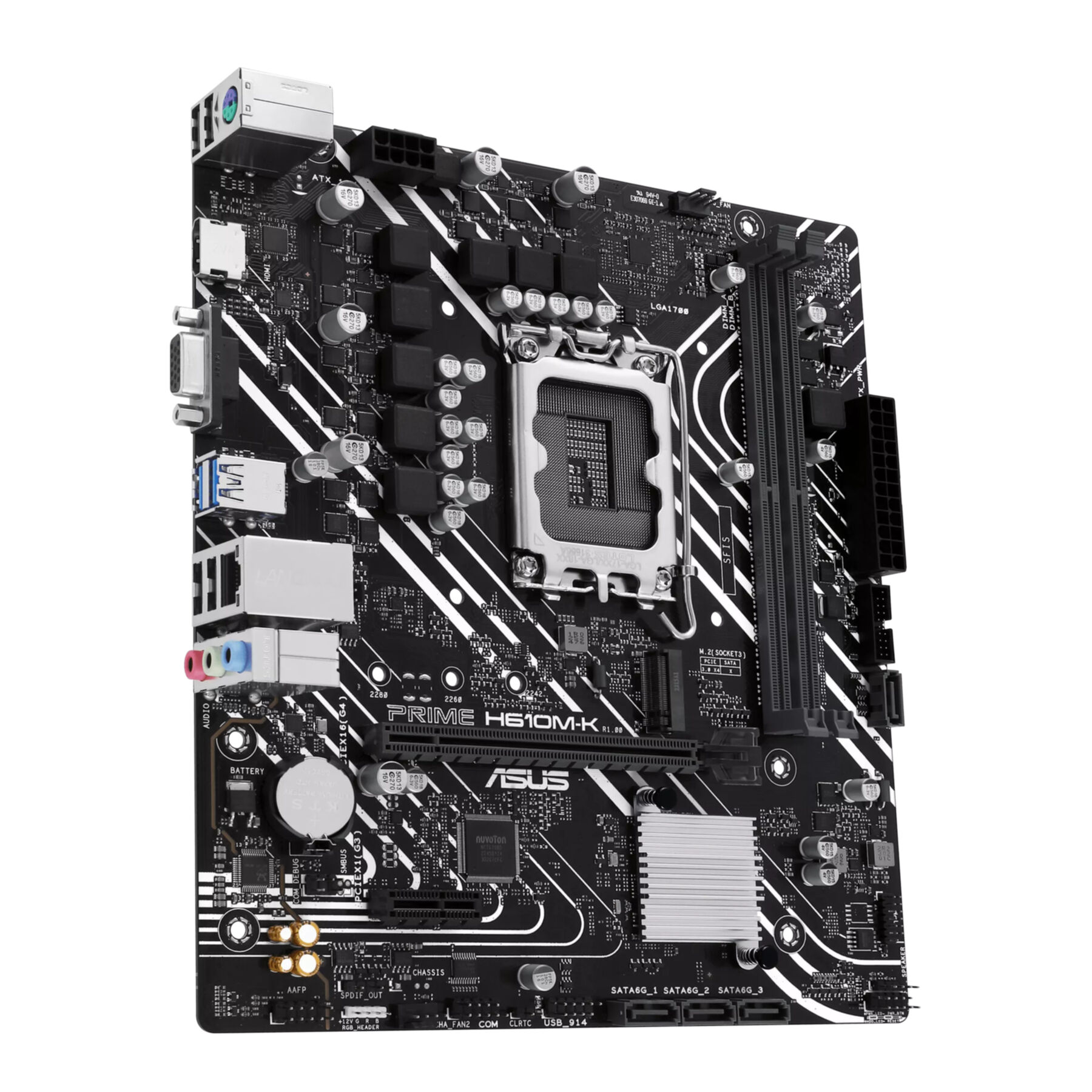 ASUS Mainboards PRIME H610M-K (1700) (D) schwarz