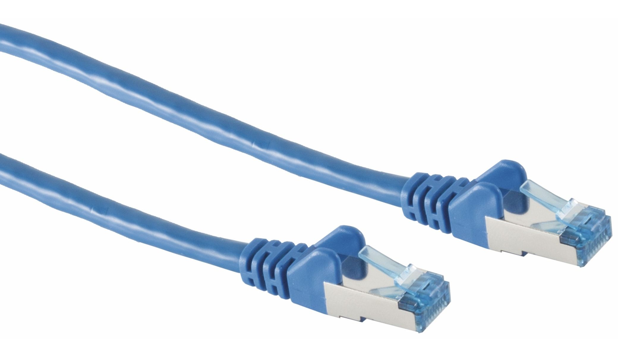 S/CONN MAXIMUM CONNECTIVITY Patchkabel RJ45, 2 cat6A m S/FTP blau Patchkabel 2m, PIMF