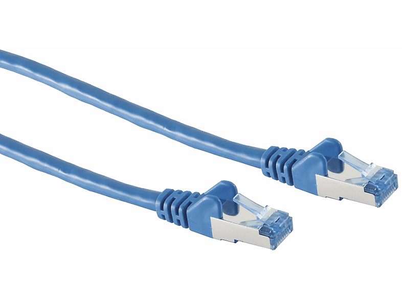 S/CONN MAXIMUM CONNECTIVITY Patchkabel cat6A S/FTP PIMF blau 2m, Patchkabel RJ45, 2 m