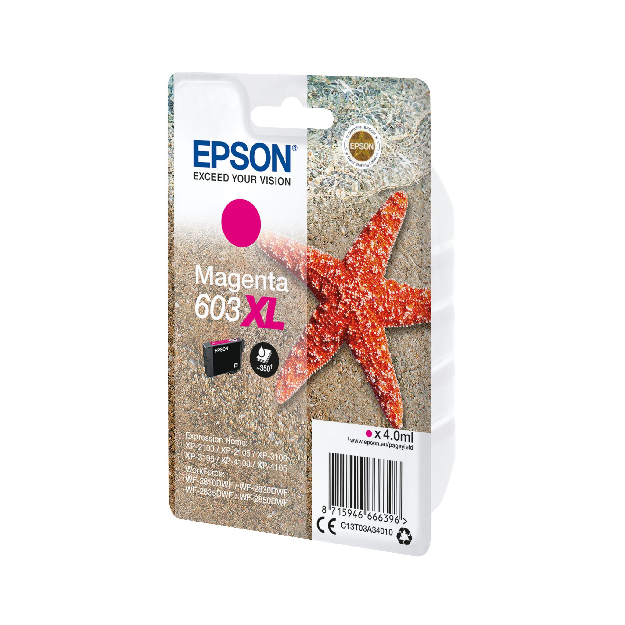 EPSON 603XL Tinte magenta (C13T03A340)
