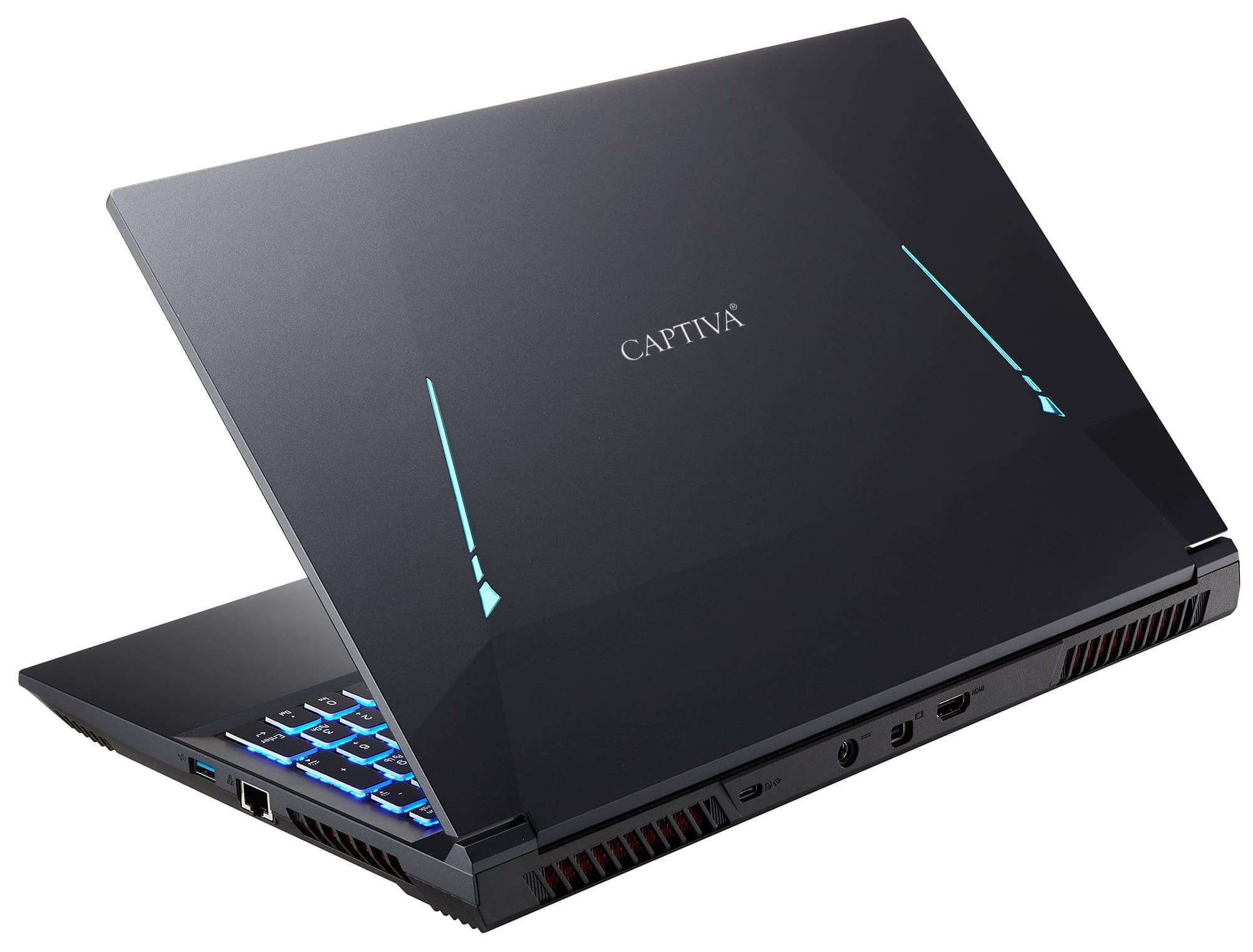 CAPTIVA Advanced mit 4060, GeForce® Prozessor, Core™ 15,6 Intel® 2000 GB GB Gaming-Notebook SSD, Gaming Display, RAM, Zoll RTX I74-224, i9 64 schwarz