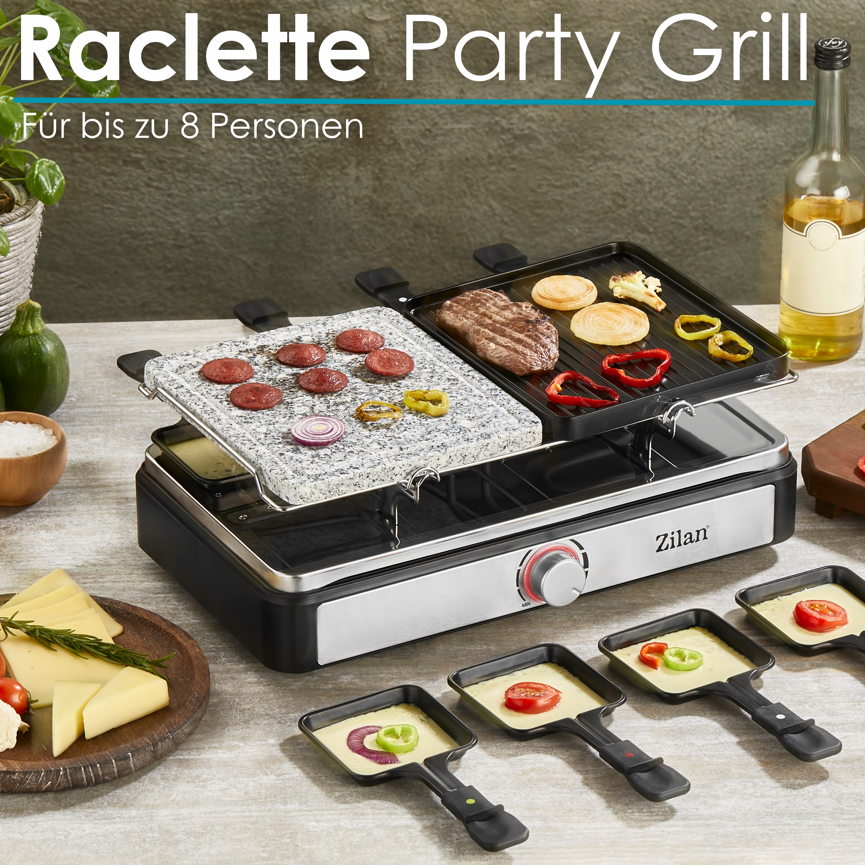 ZILAN Raclette ZLN-8863