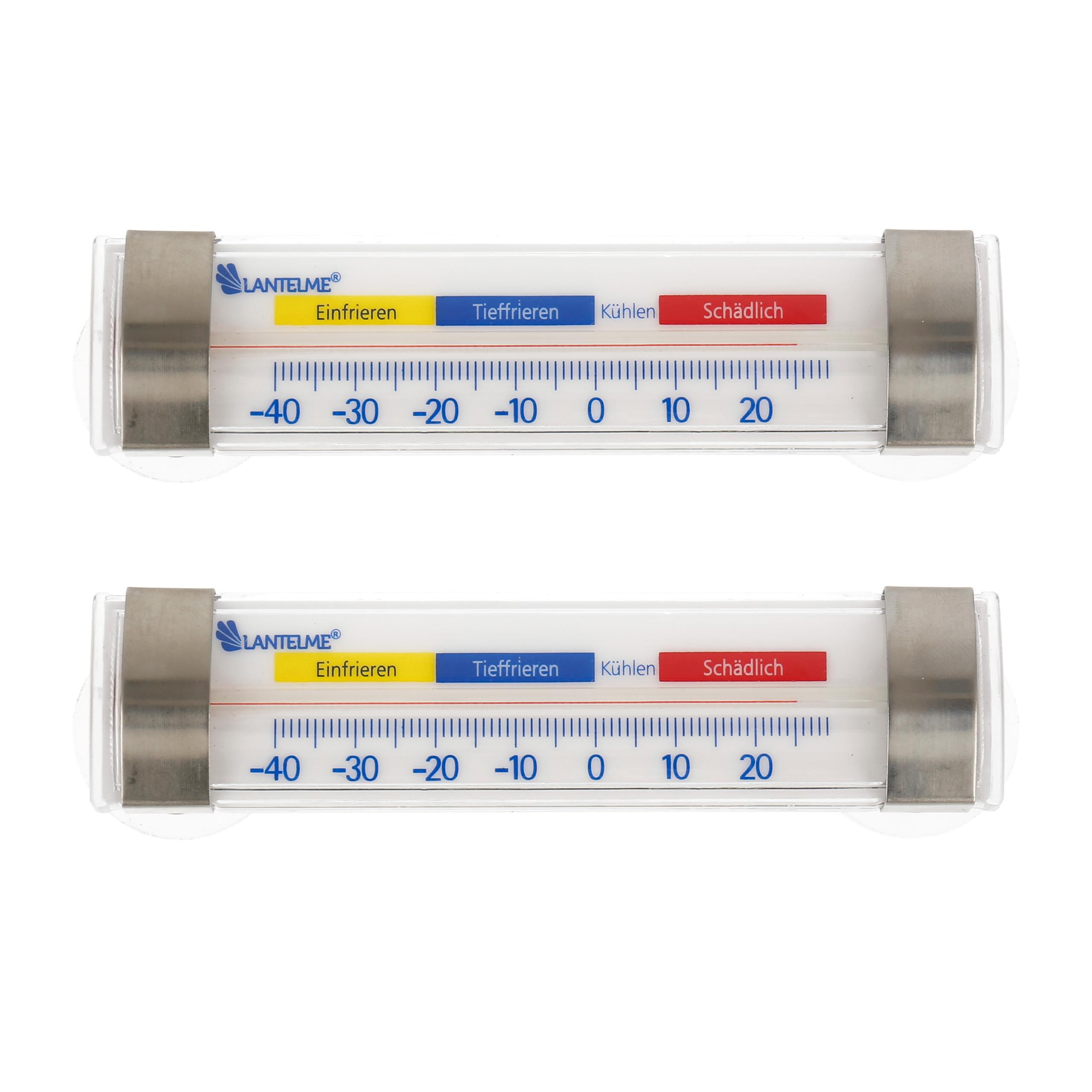 Küchenhelfer-Set LANTELME 2 Stück Set Kühlschrankthermometer